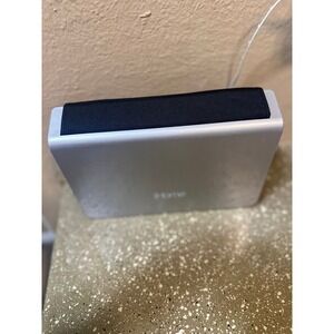 iHome iH24 Silver Black FM Radio Dual‎ Alarm Clock Speaker Dock